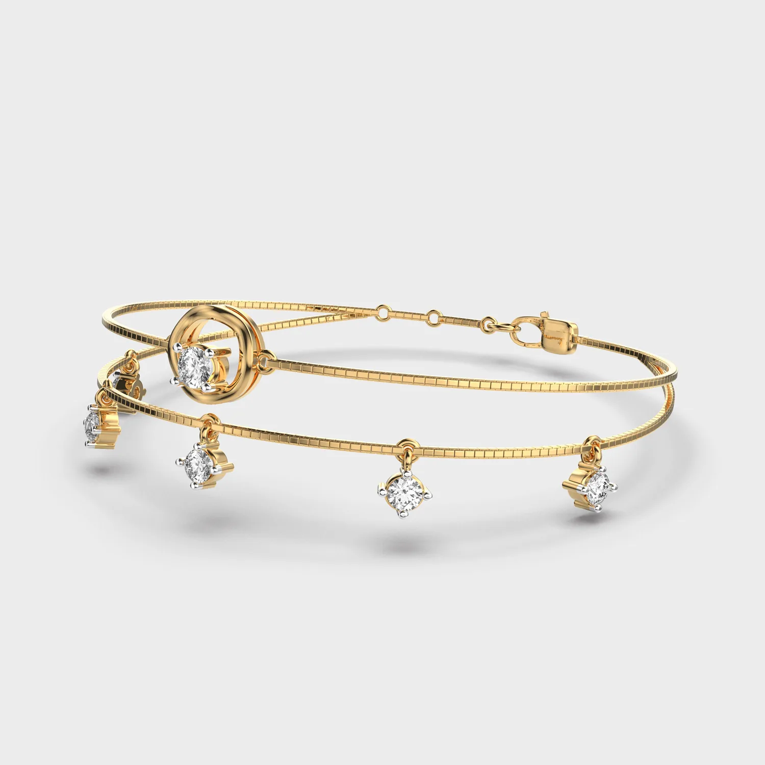 Anne Belle Diamond Bracelet – alternate view