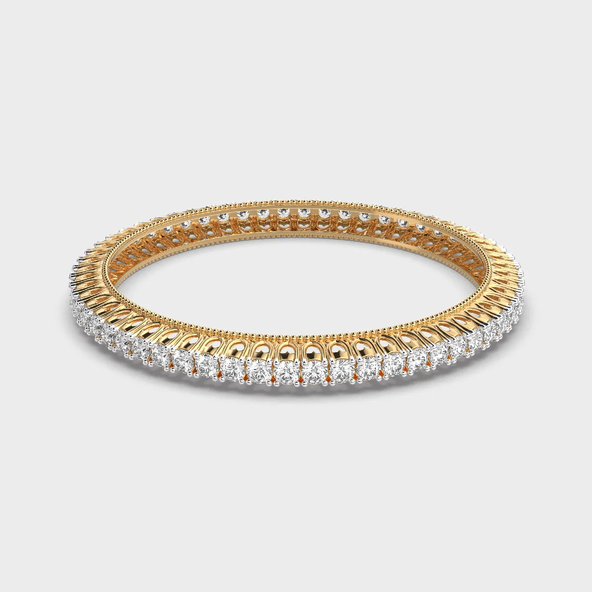 Chic Glam Diamond Bangle – alternate view