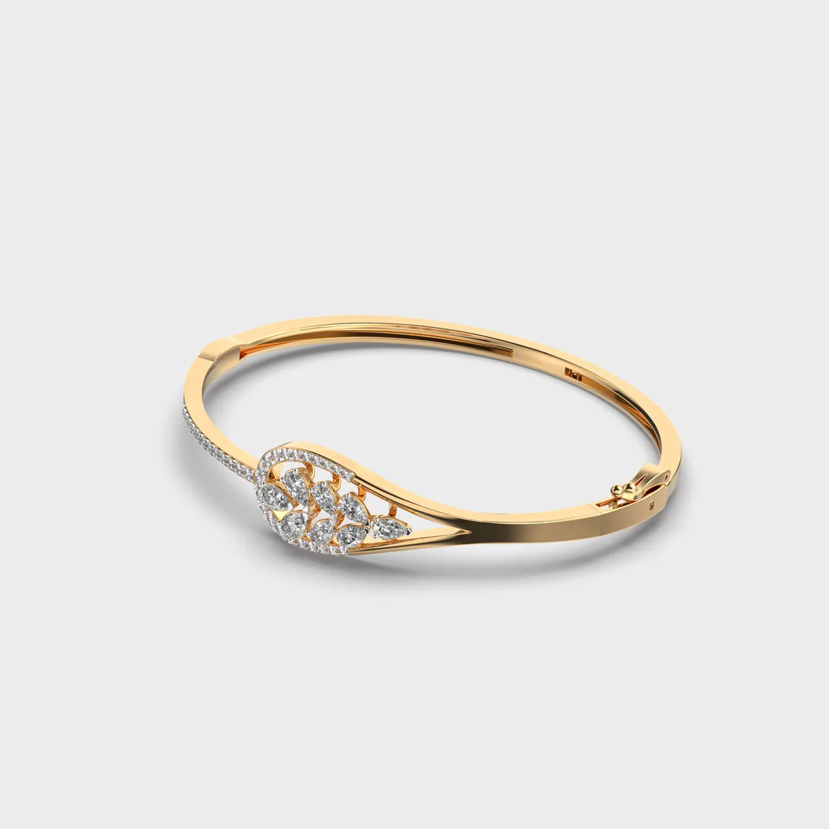Flora And Fauna Diamond Bracelet – alternate view