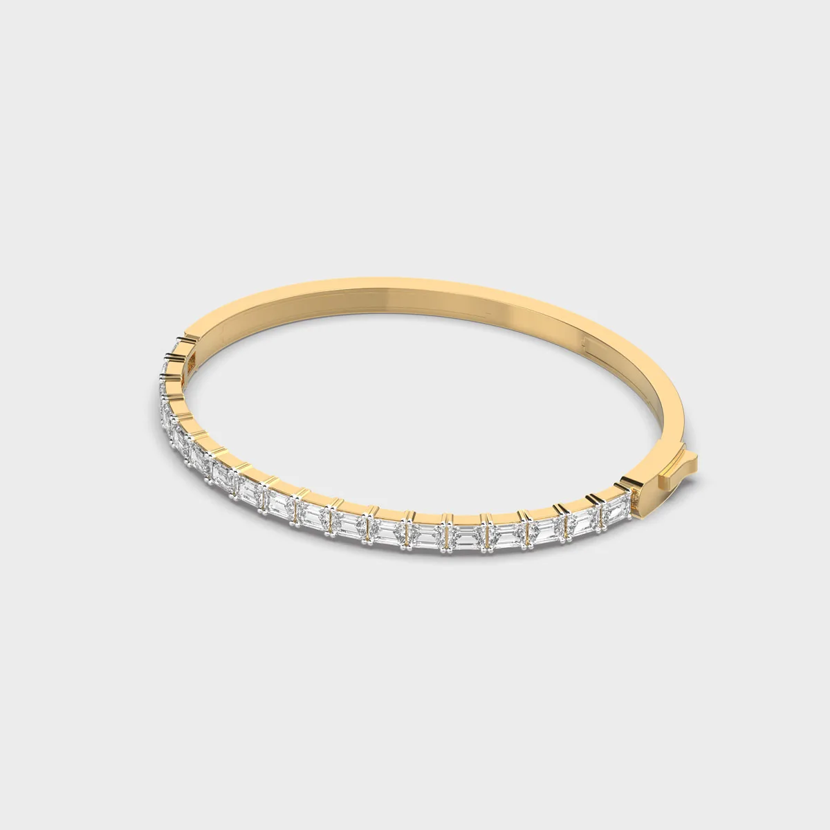 Graceful Alignment Diamond Bracelet – alternate view