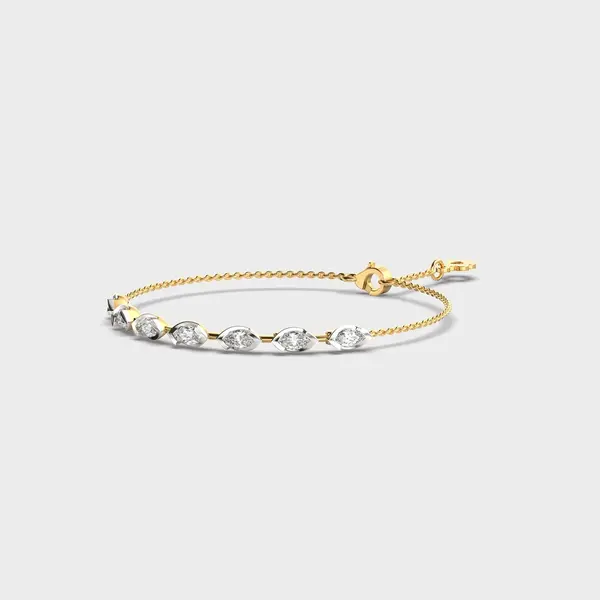 Graceful Light Diamond Bracelet – alternate view