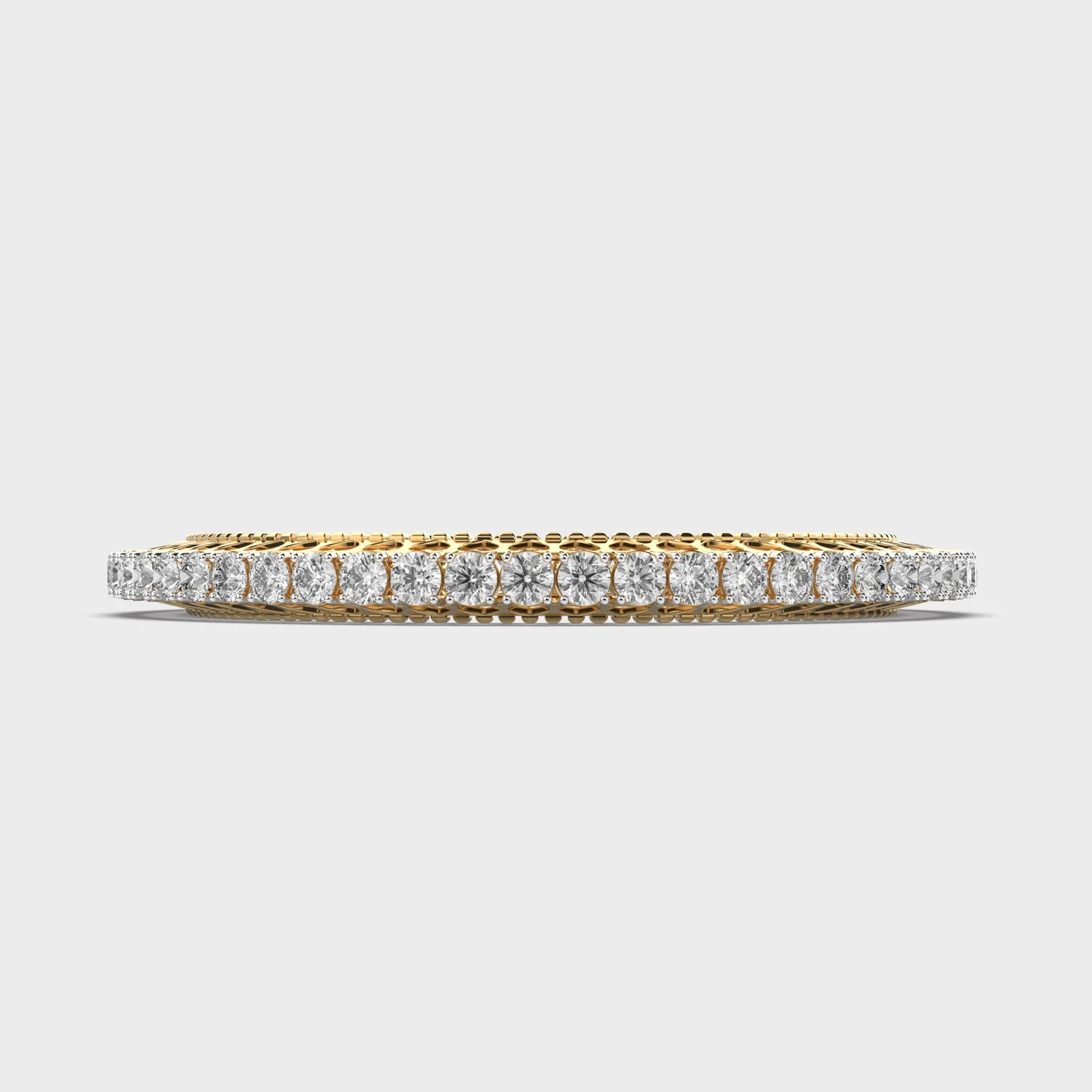 Iconic Jira Round Diamond Bangle