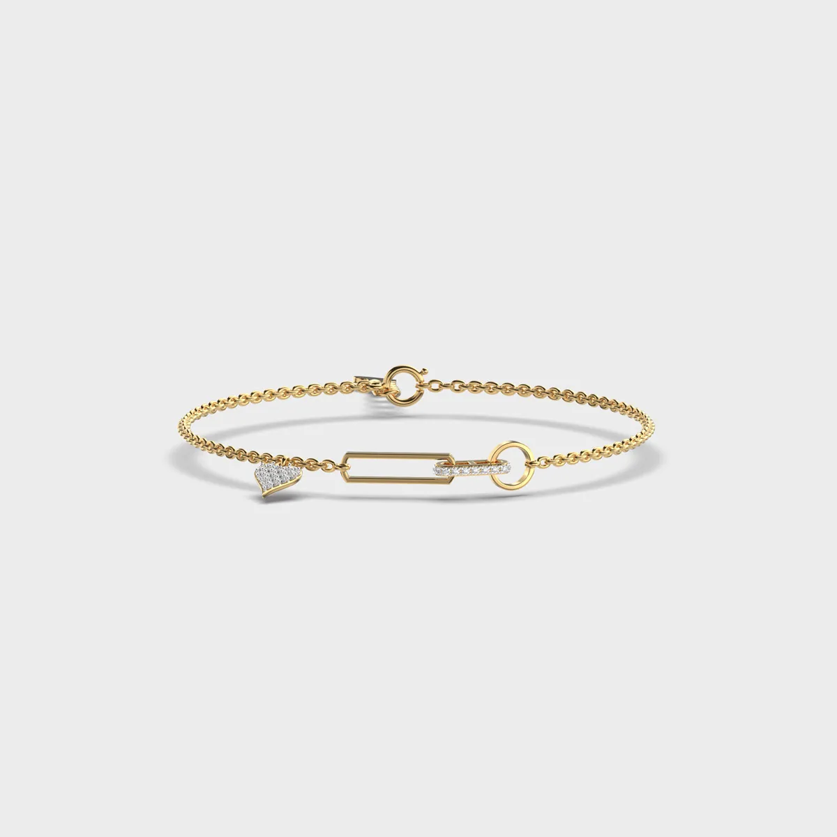 Light In Layers Diamond Bracelet