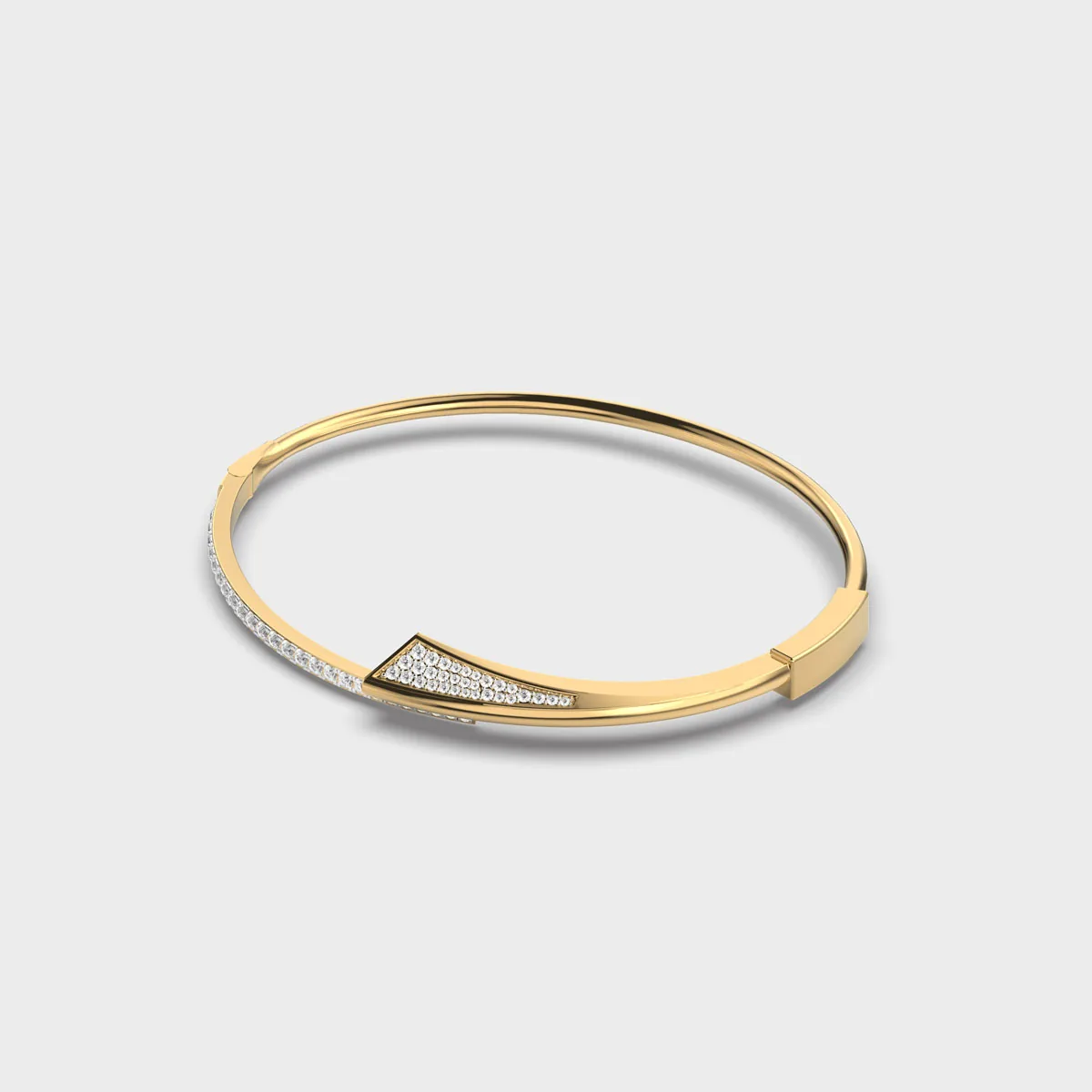 Mermaid Fin Diamond Bracelet – alternate view