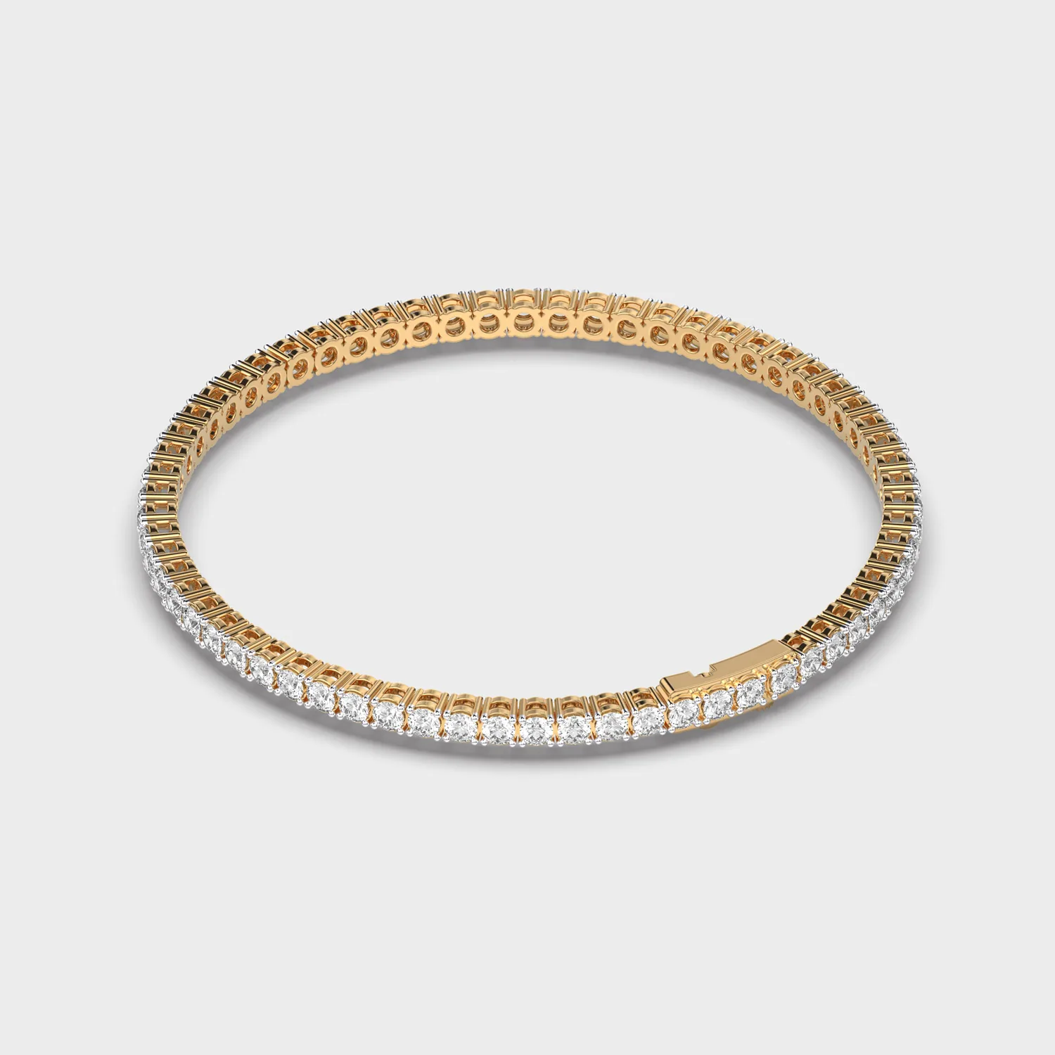 Minimal Muse Diamond Bracelet – alternate view