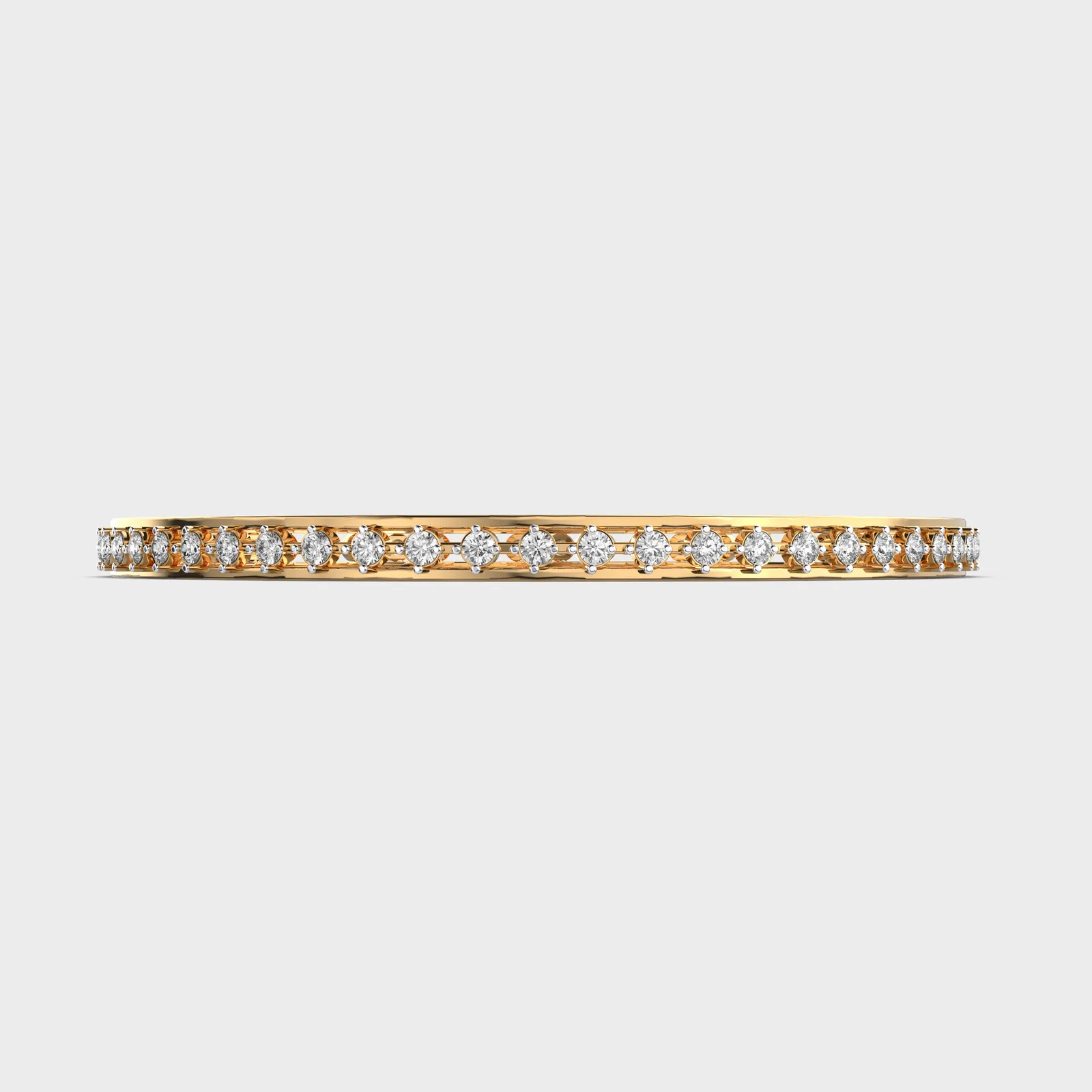 Minimal S Choice Diamond Bangle