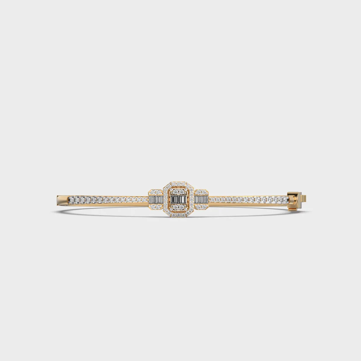 Minimalist Club Floral Diamond Bracelet