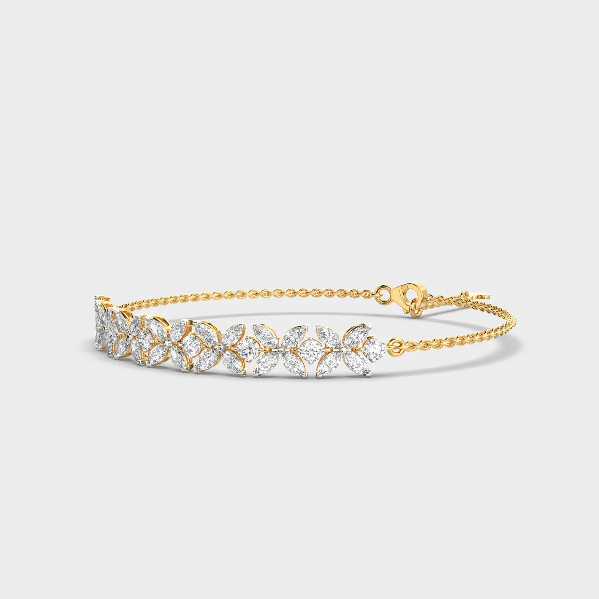 Mixed Cut Marvel Diamond Bracelet – alternate view