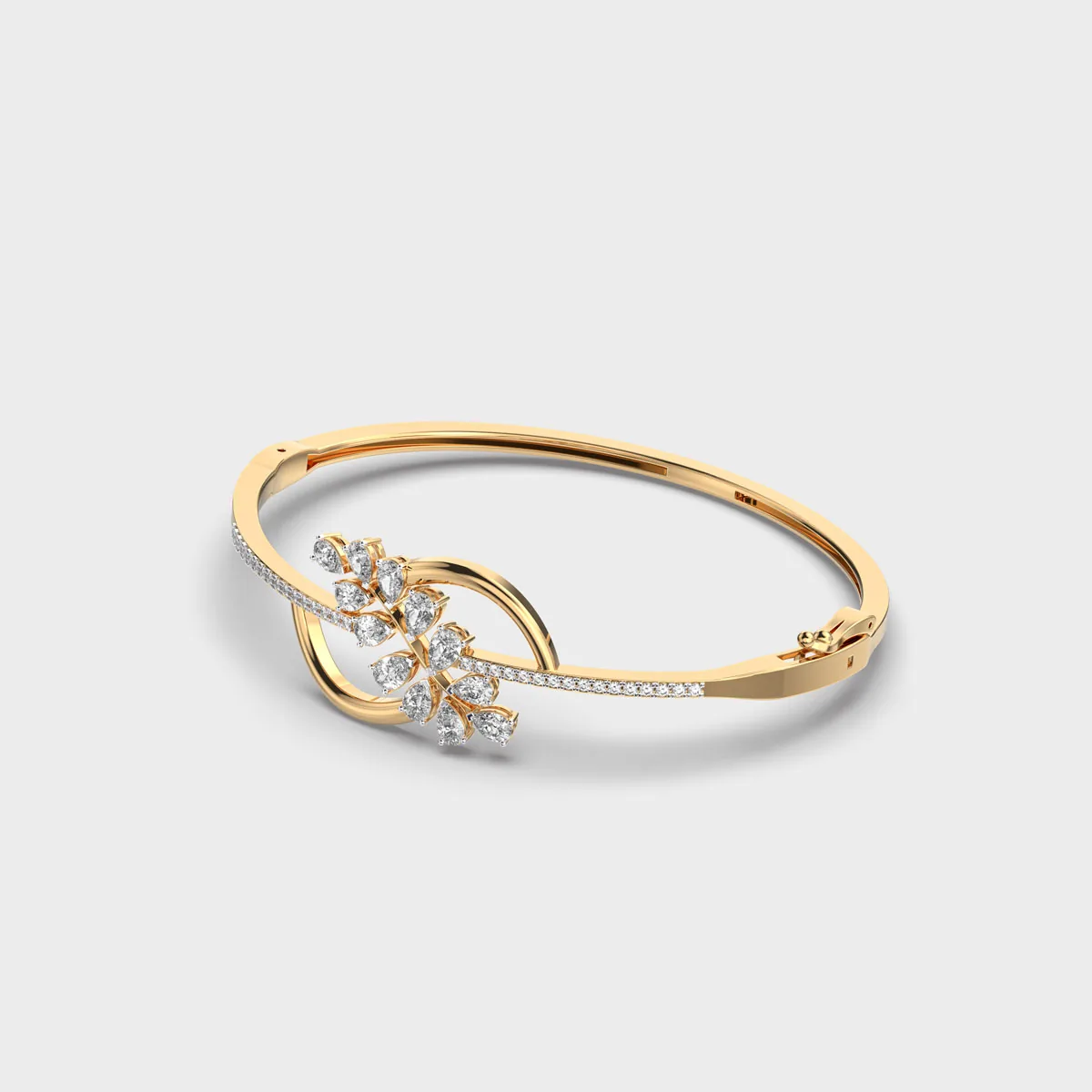 Peony Poise Diamond Bracelet – alternate view