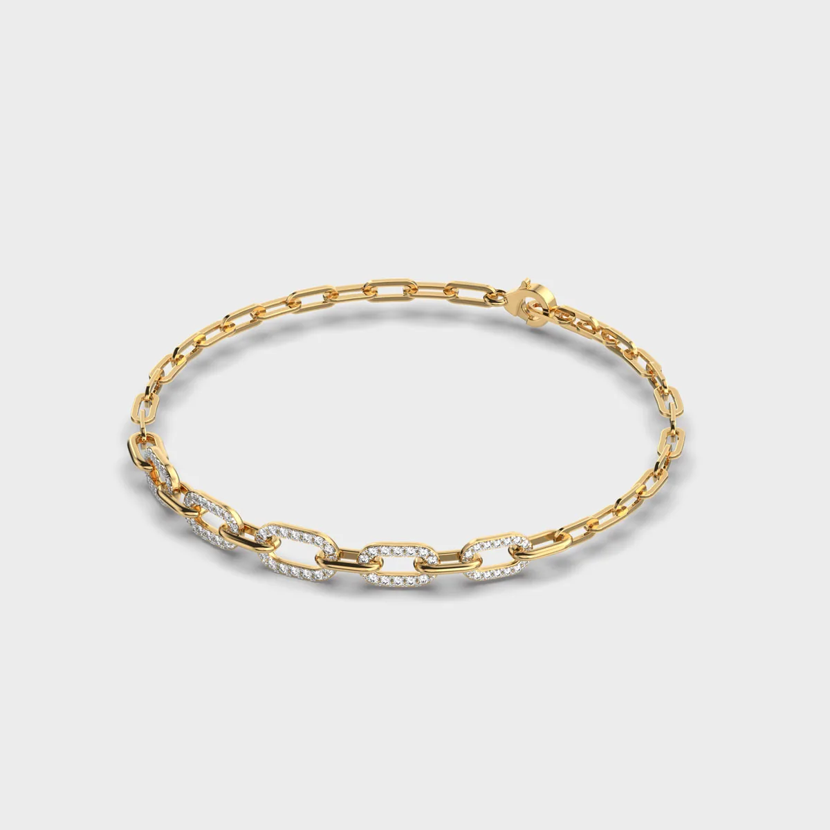 Pureline Link Line Diamond Bracelet – alternate view