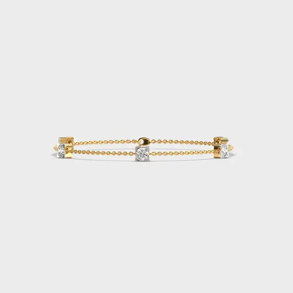 Roselle Beaded Diamond Bracelet