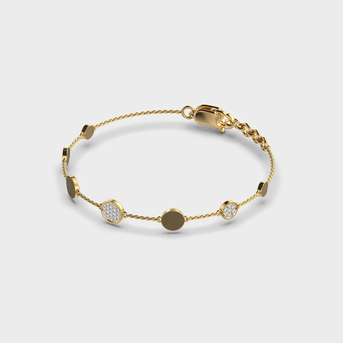 The Art Of Brilliance Diamond Bracelet – alternate view