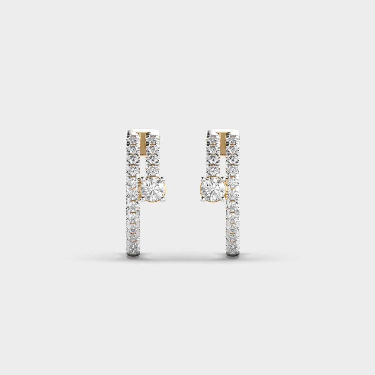  Clat Lumi Re Diamond Earrings