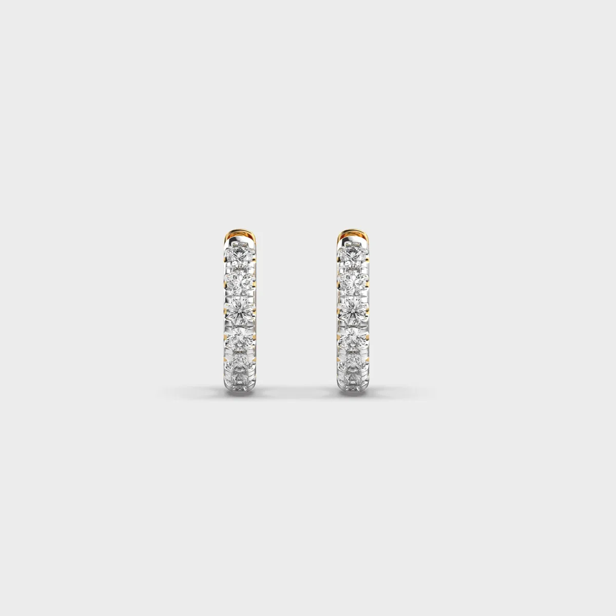 Delightful Diva Diamond Ear Hoops