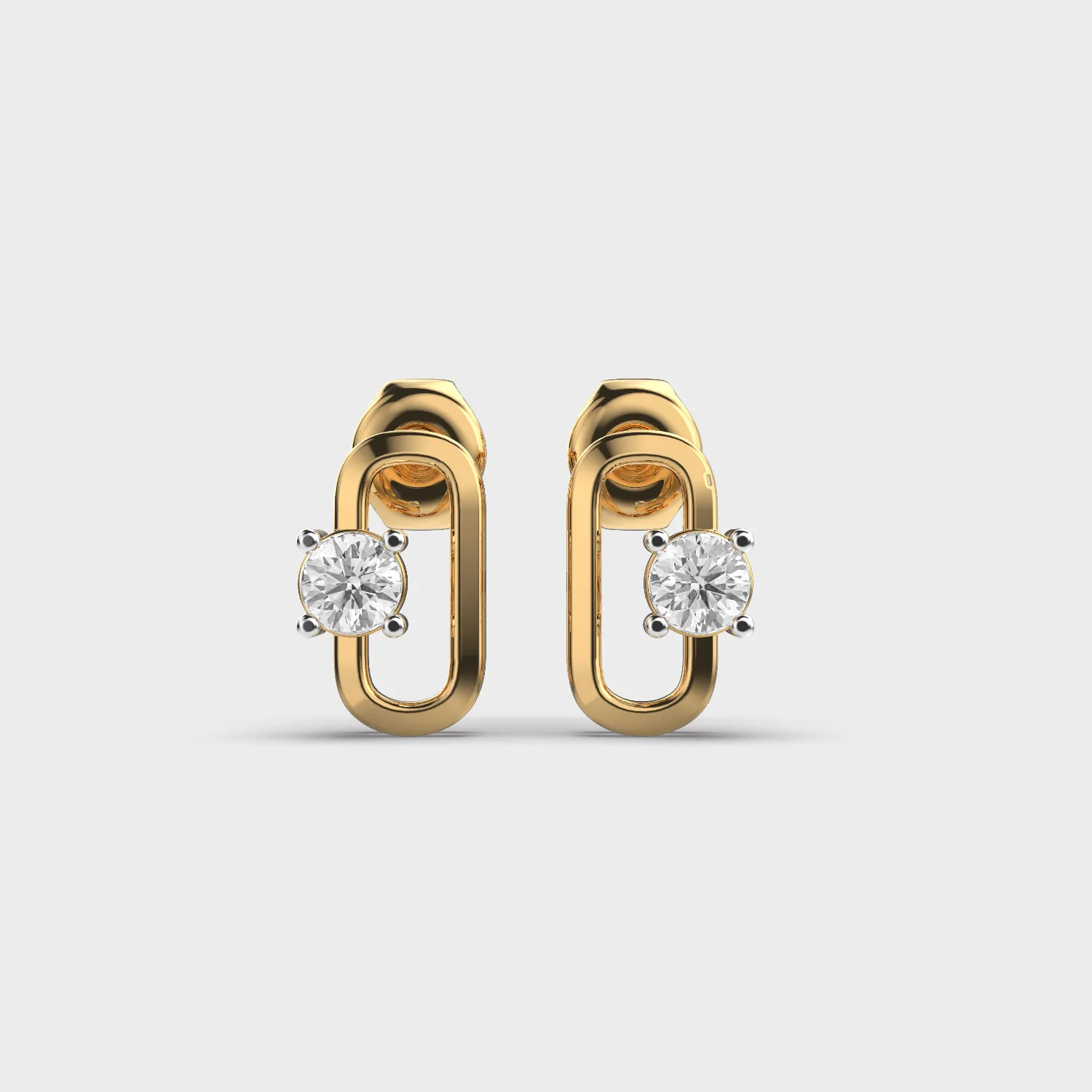 Everyday Glow Minimal Diamond Ear Studs