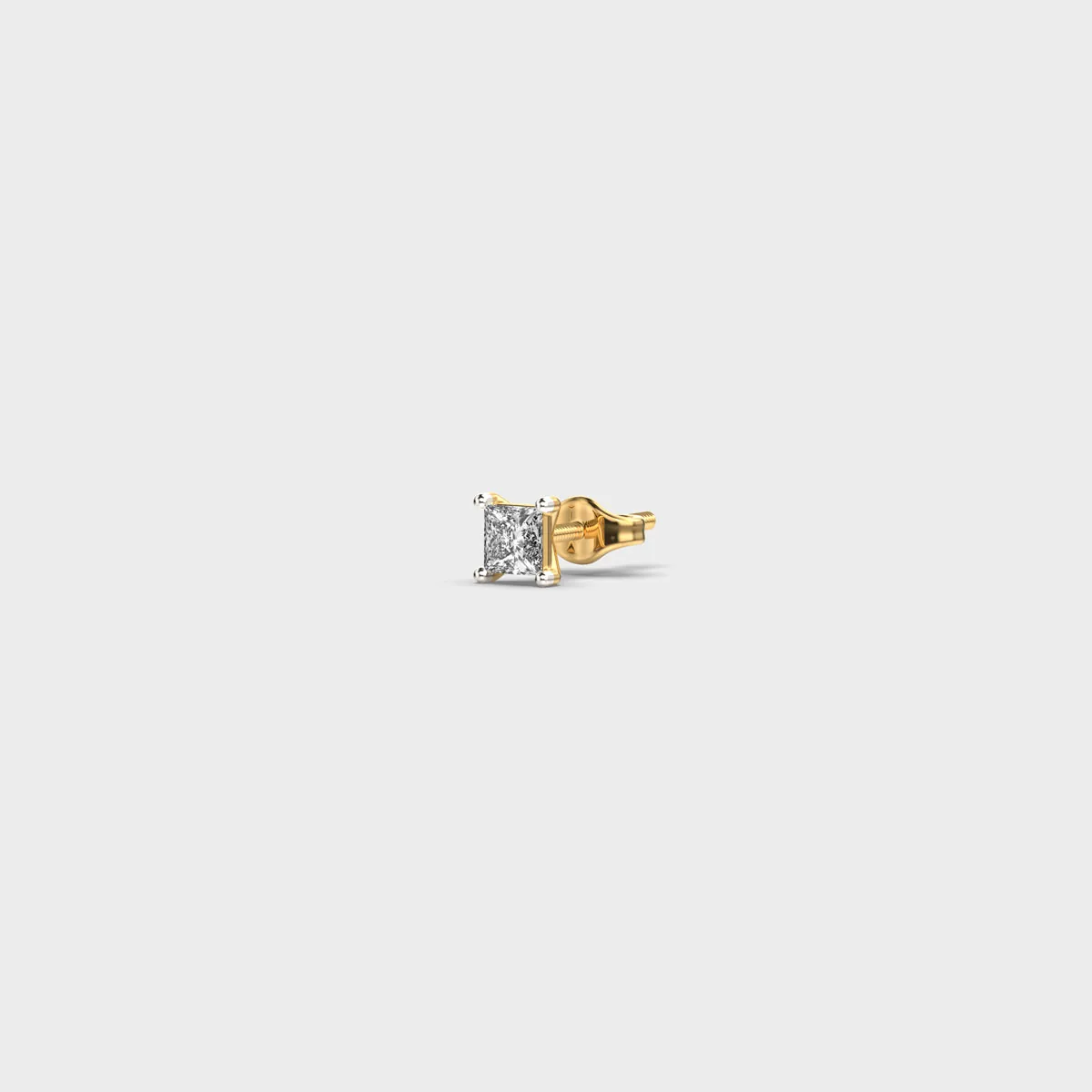 Prime Diamond Ear Stud – alternate view