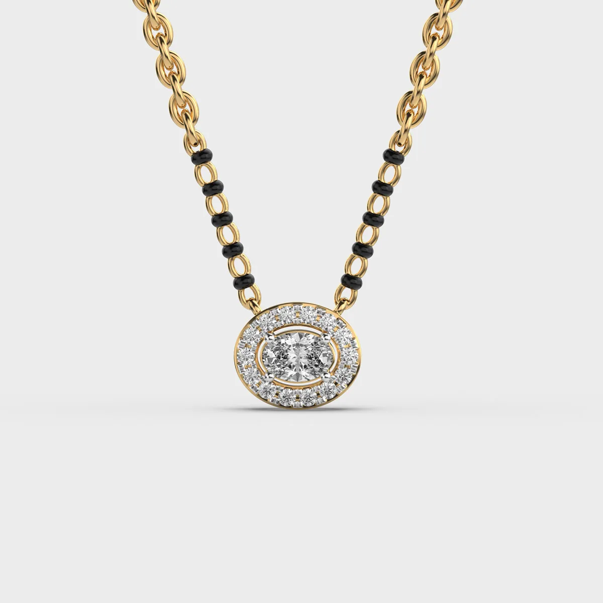 Forever Circle Diamond Mangalasutra