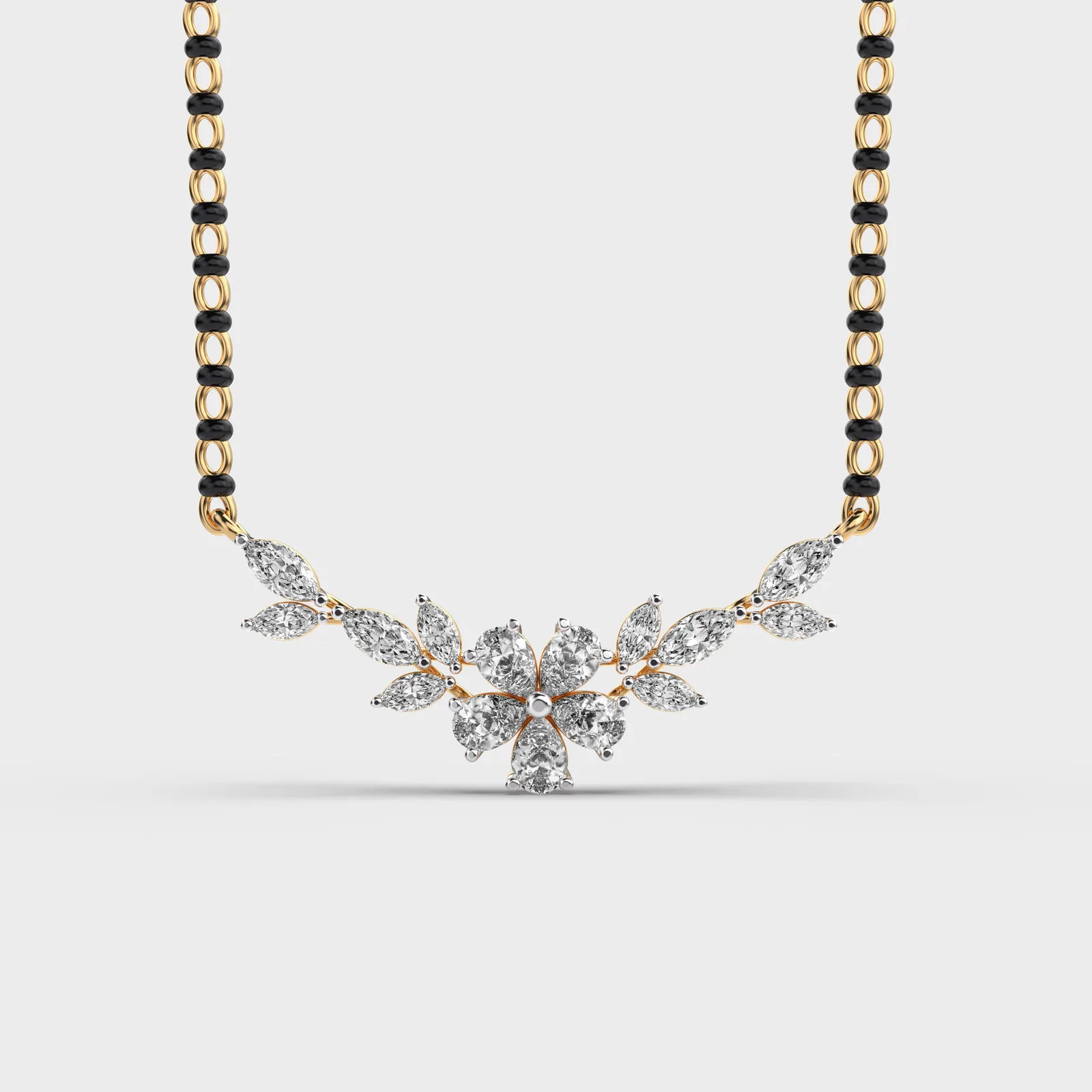 Frosty Glam Diamond Mangalsutra