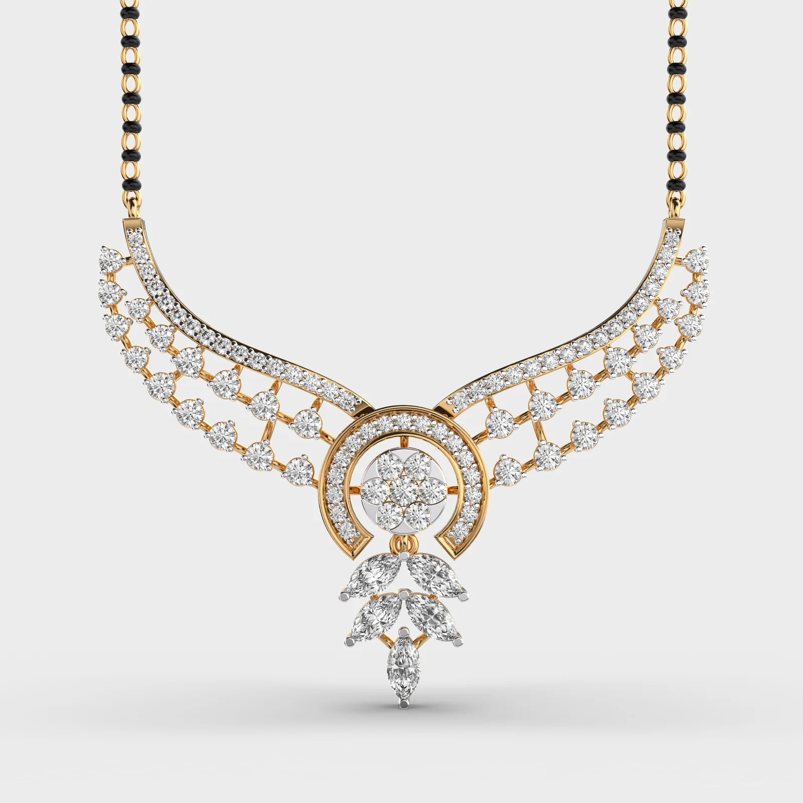 Marital Bliss Diamond Mangalsutra