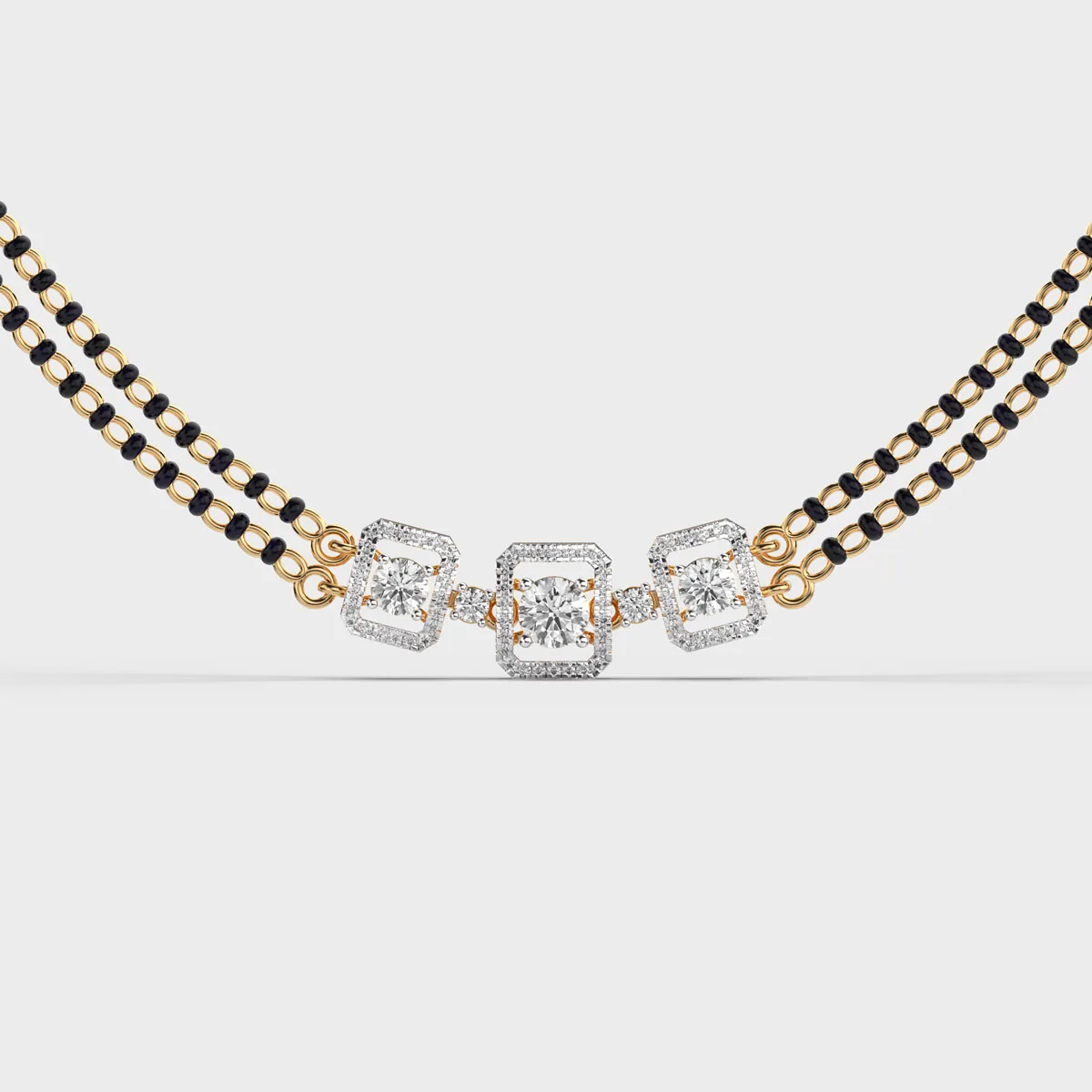 Octa Glow Diamond Mangalsutra