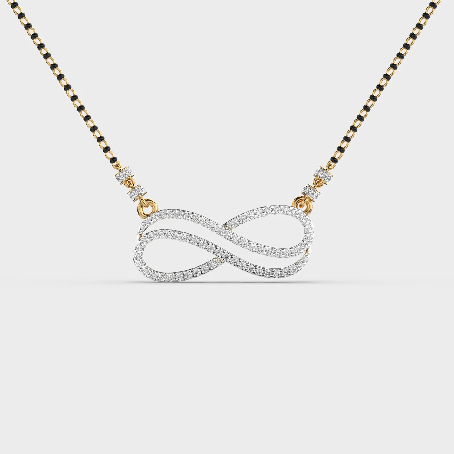 The Infinity Double Loop Mangalsutra