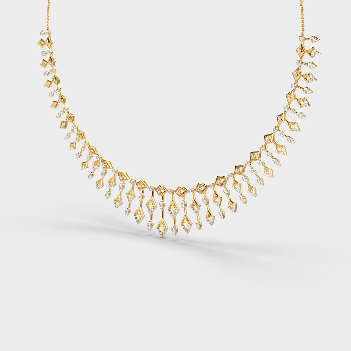 Essa Elegant Diamond Necklace – alternate view