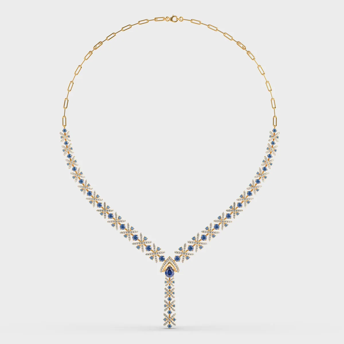 Queen In The North Diamond Necklace