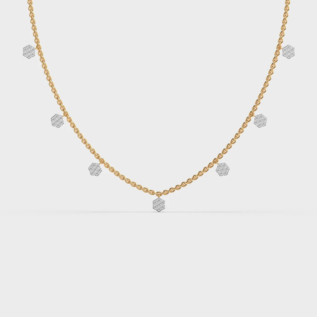 Tears Of The Moon Diamond Necklace