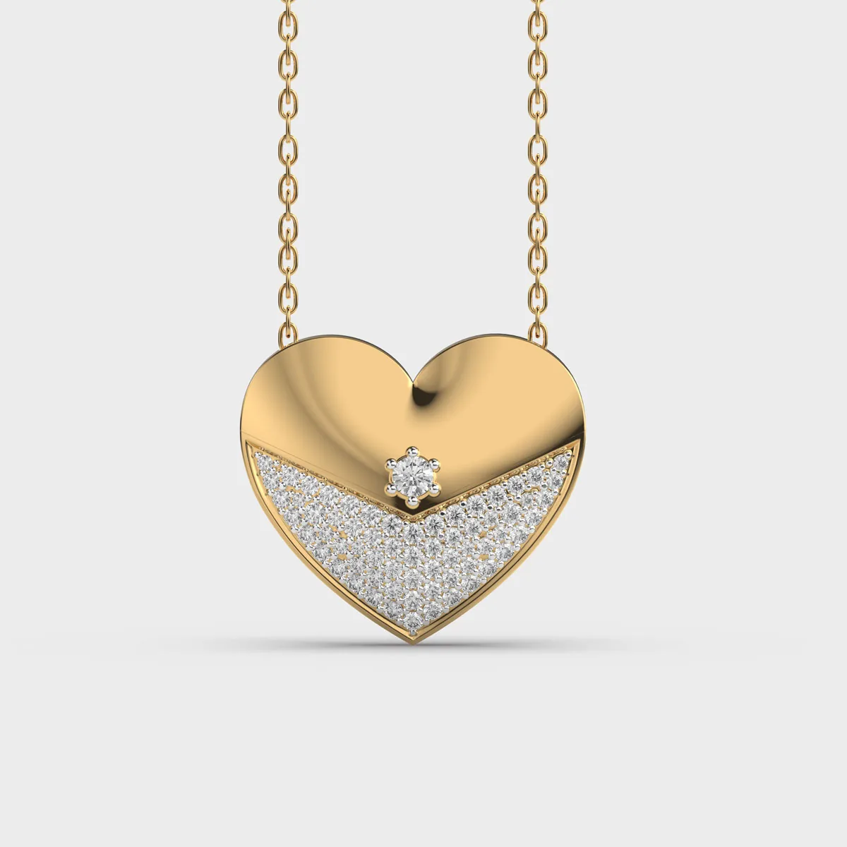 Yours To Keep Engraveable Diamond Necklace
