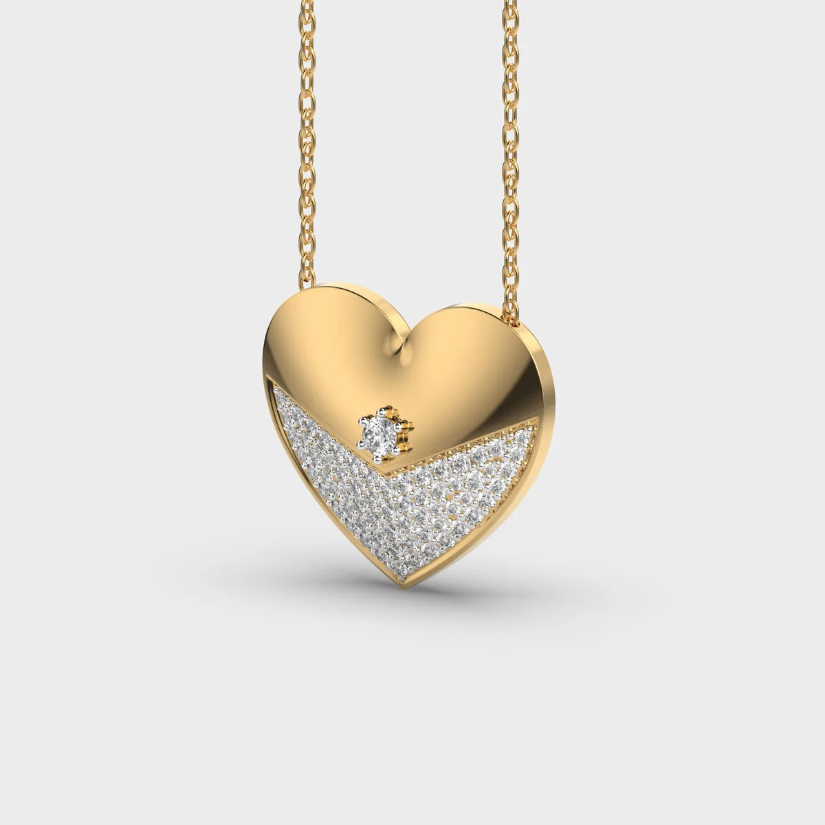 Yours To Keep Engraveable Diamond Necklace – alternate view