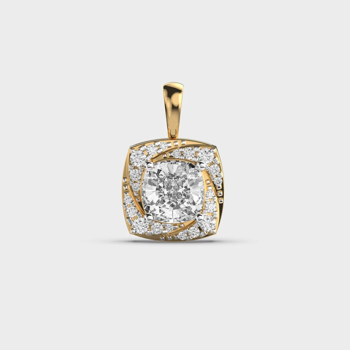 Alice Diamond Pendant Without Chain