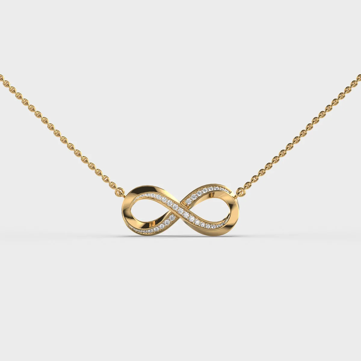 Boundless Spark Love Diamond Pendant With Chain