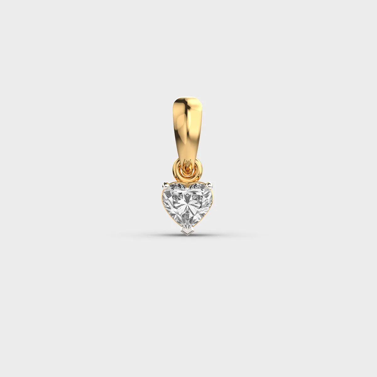 Near To My Heart Diamond Pendant Without Chain