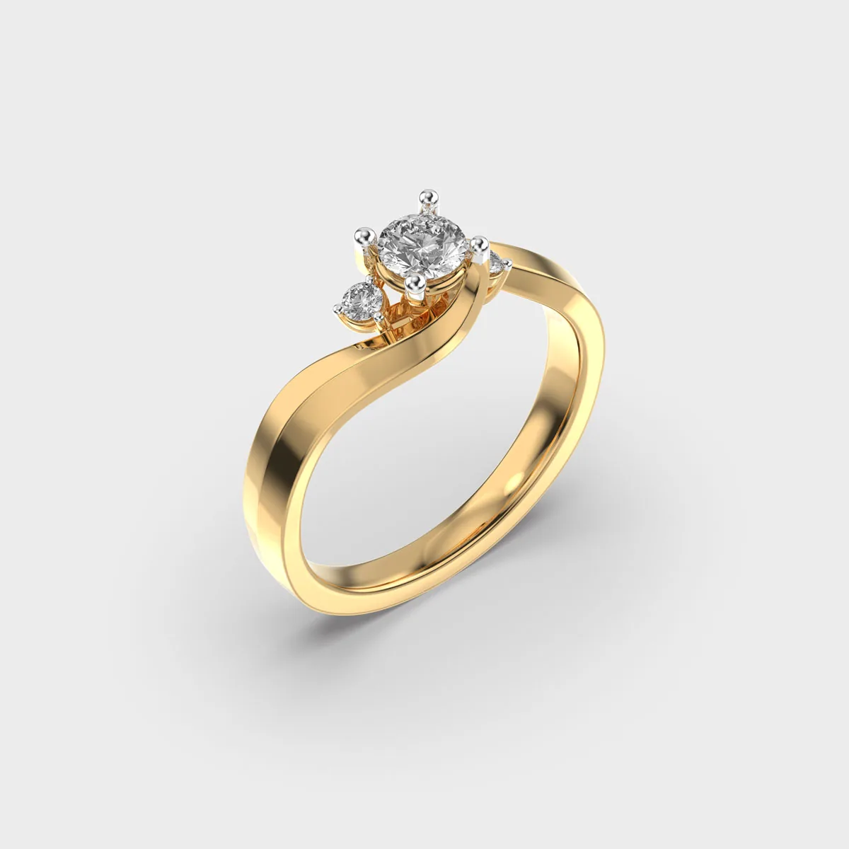 Amalfi Diamond Ring – alternate view