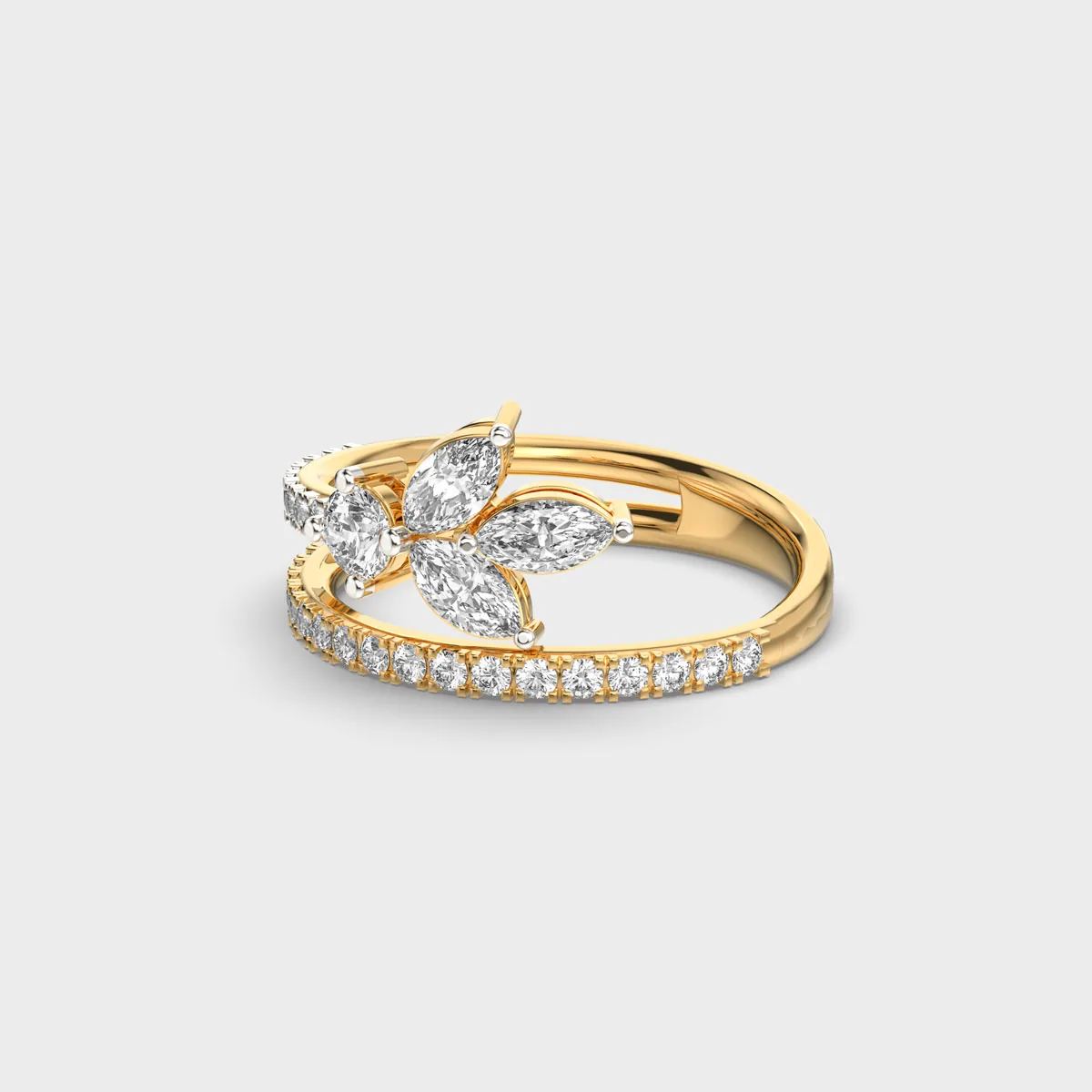 Celestial Nova Diamond Cocktail Ring – alternate view