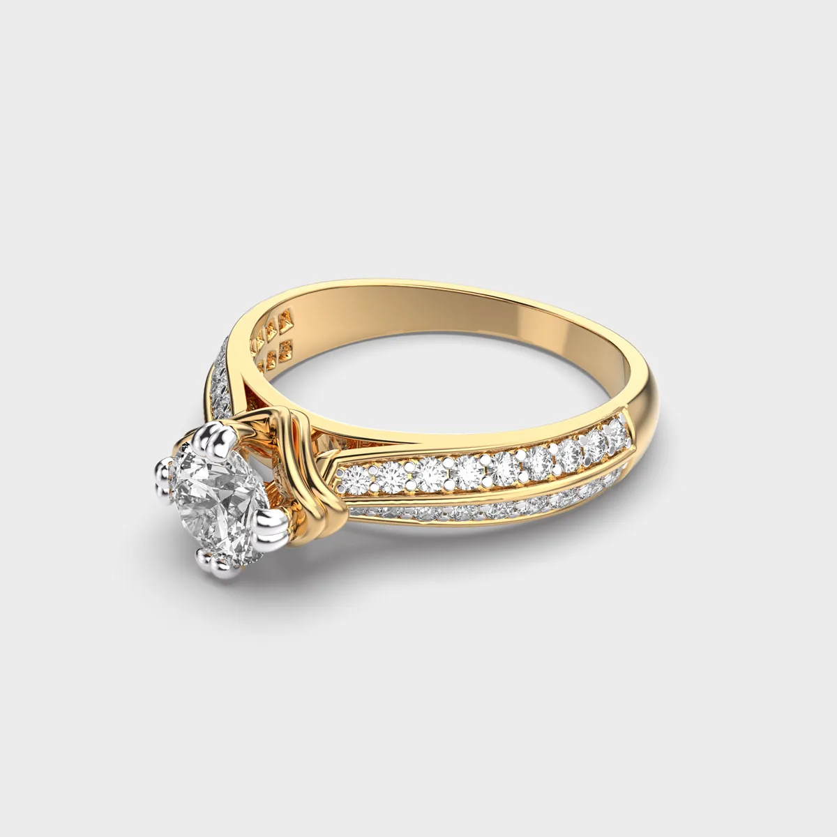 Celestial Sparkle Stellar Diamond Ring – alternate view