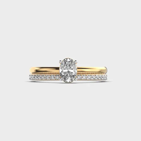 Cosmic Infinity Diamond Ring for Women