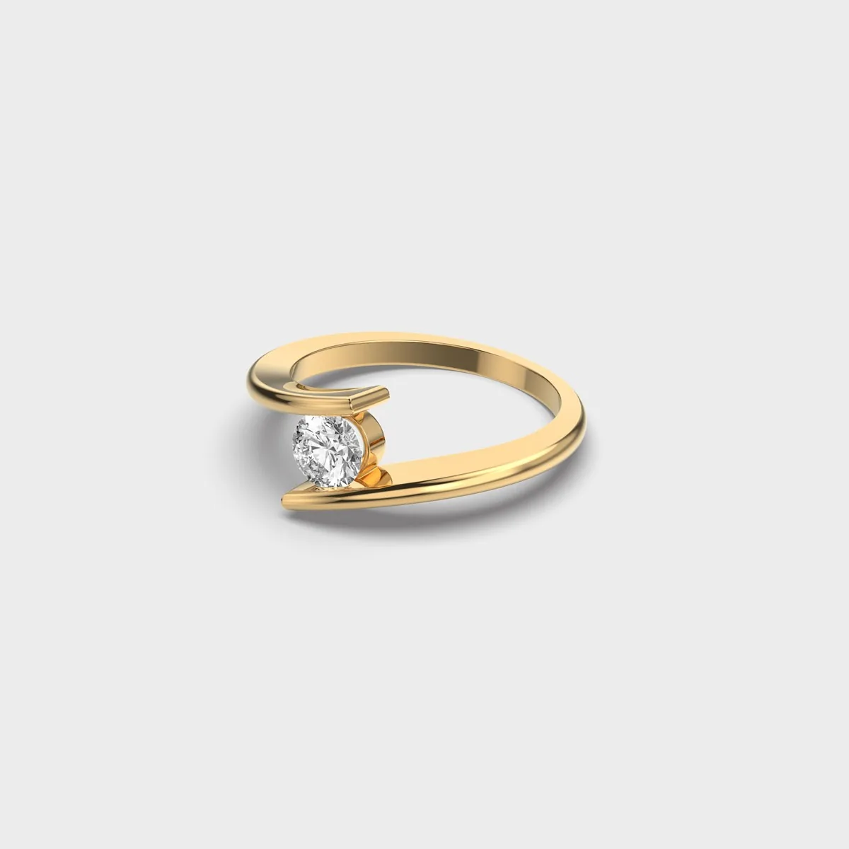 Crisscross Shooting Star Diamond – alternate view
