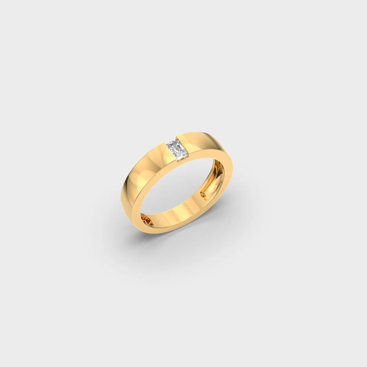 Dashing Diamond Ring For Men – alternate view