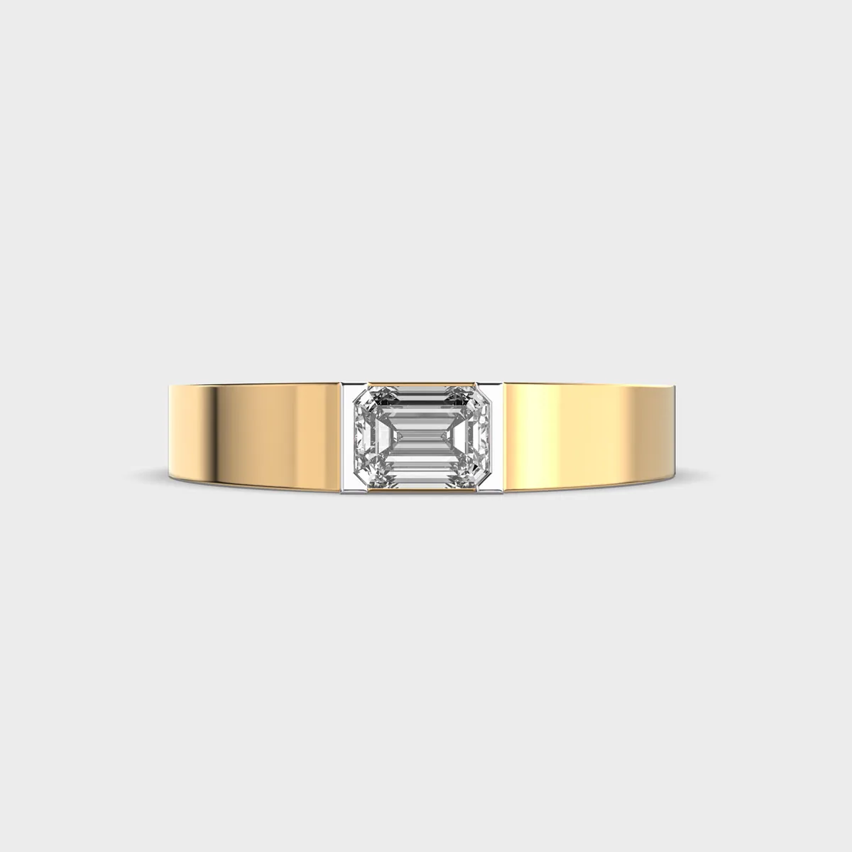 Earnest Proposal Diamond Band For Men