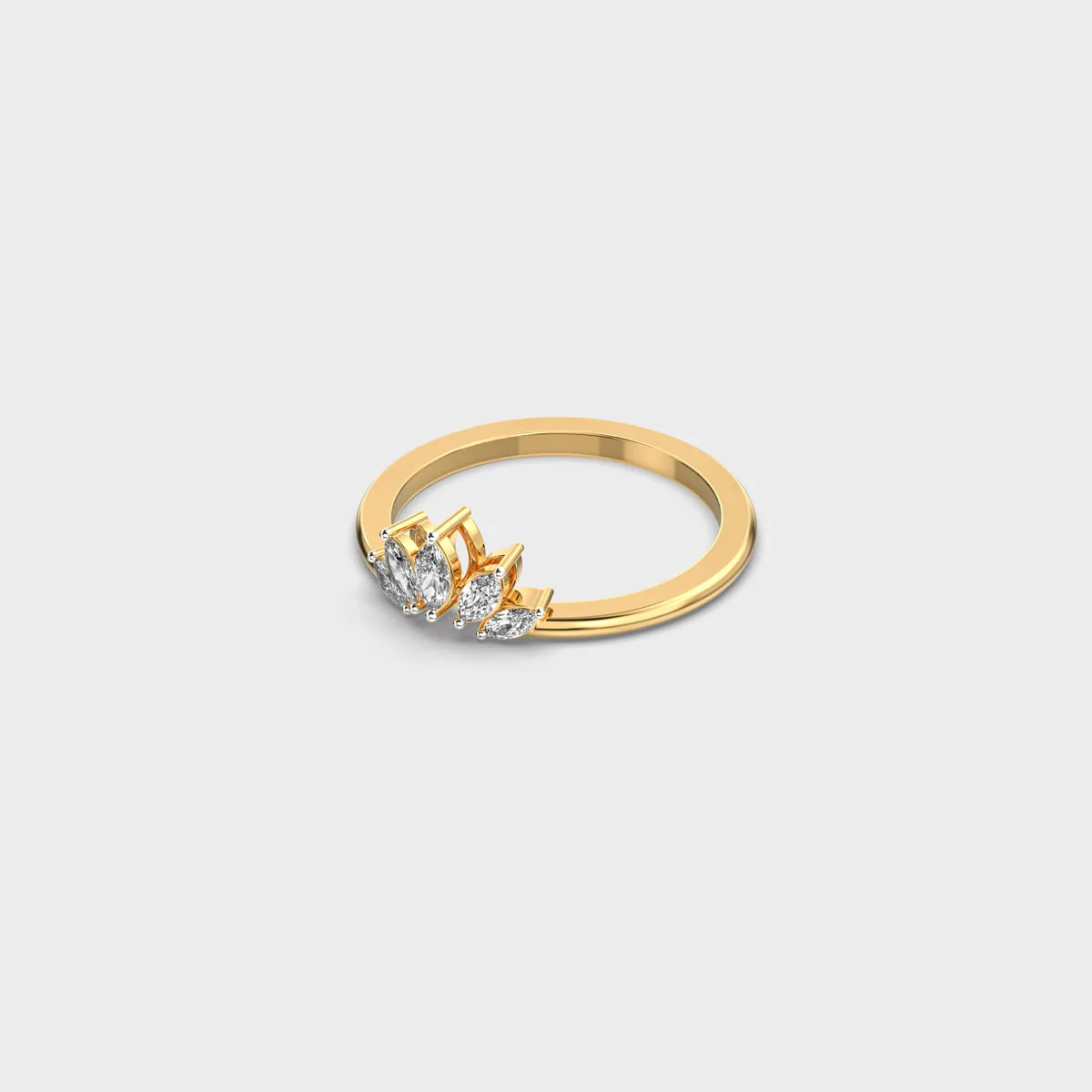 Felicity Crown Diamond Ring – alternate view