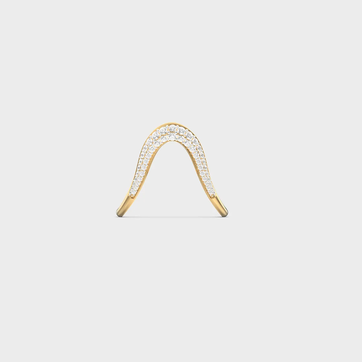 Sleek Shimmer Vanki Diamond Ring