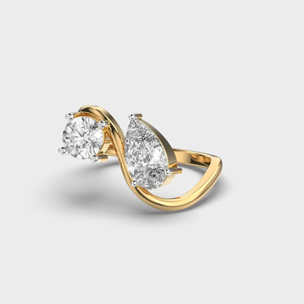 Us Together In Unity Diamond Ring – alternate view